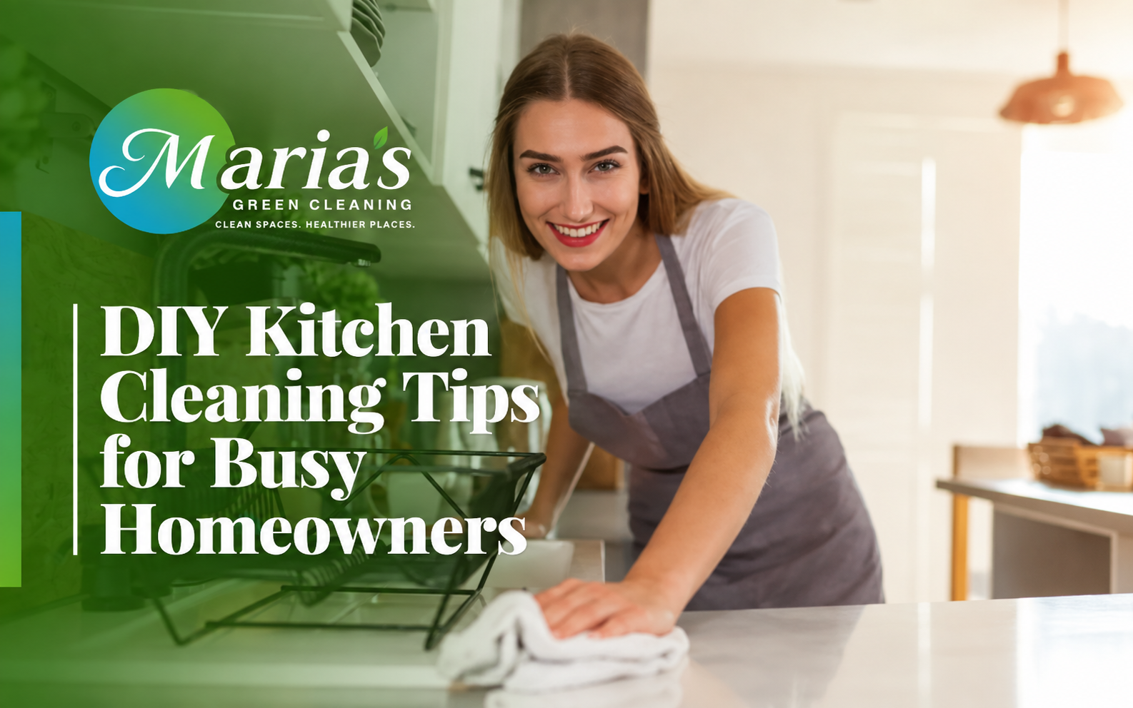 DIY kitchen cleaning tips for busy homeowners.