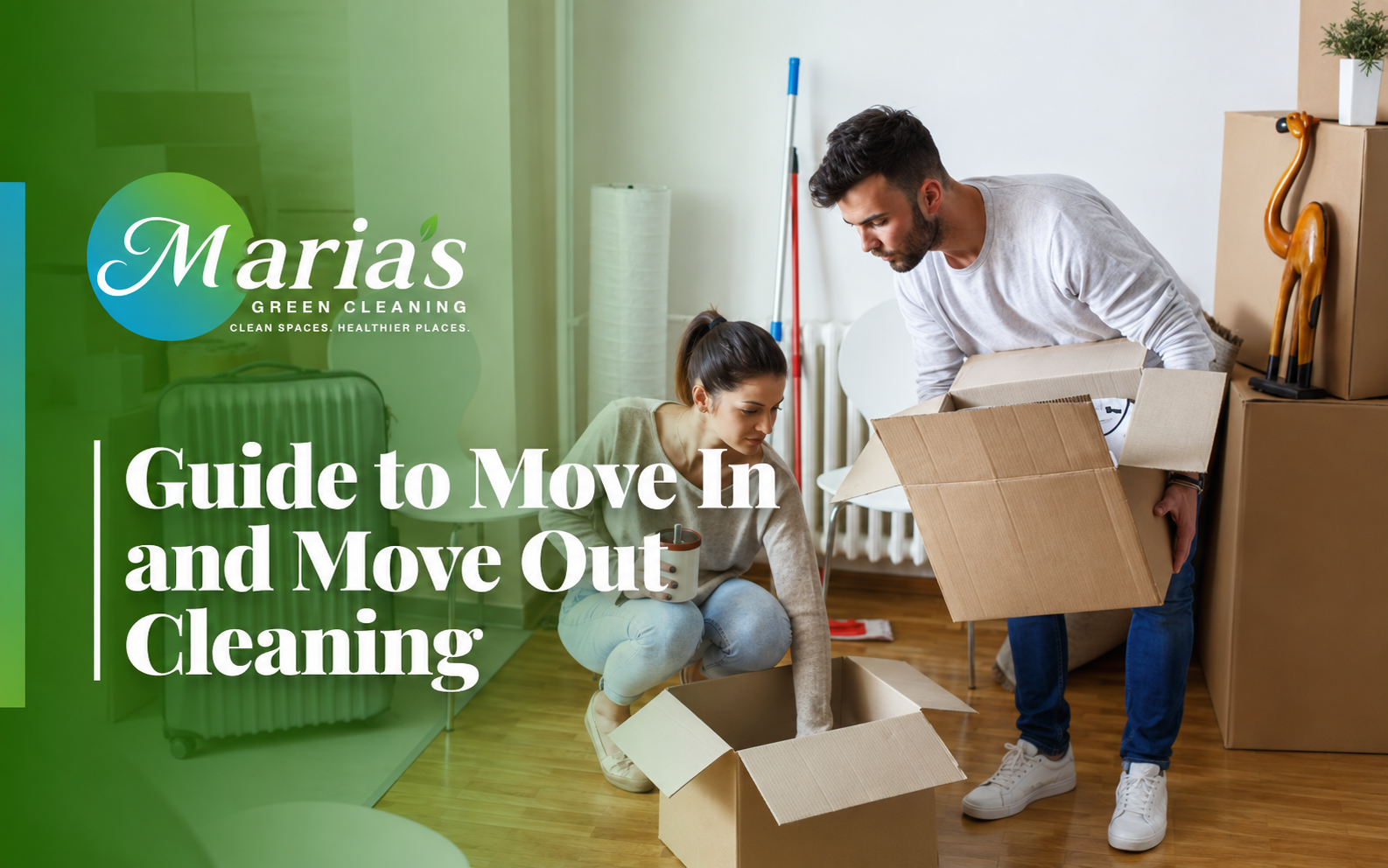 Comprehensive move-in cleaning checklist displayed