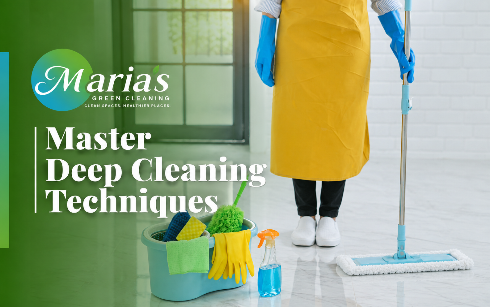 Essential tools for effective deep cleaning at home.