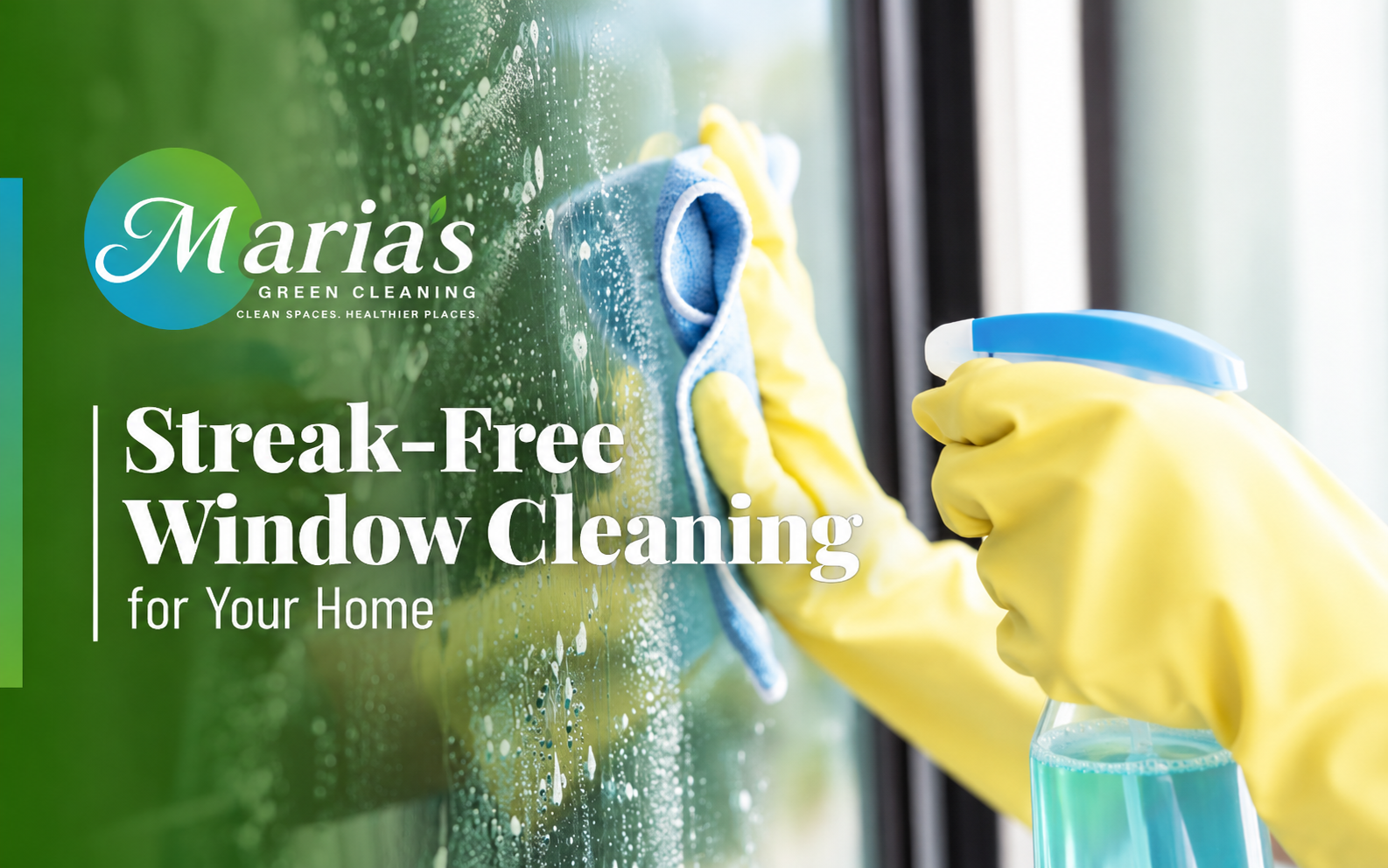 Clean living room windows with streak-free finish