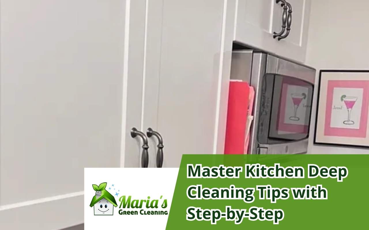 Cleaning grease off white kitchen cabinet fronts