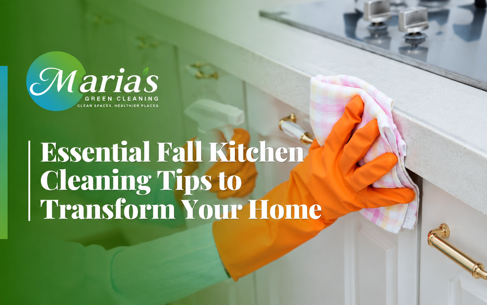 Fall kitchen cleaning and decluttering cabinets