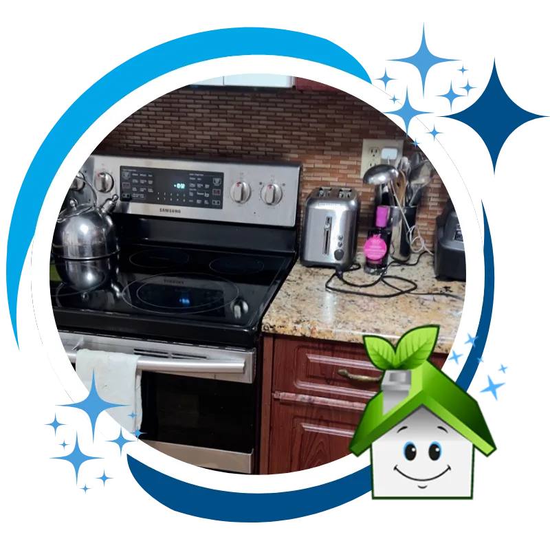 Deep cleaning of a Harrison, NY kitchen by Maria’s Green Cleaning