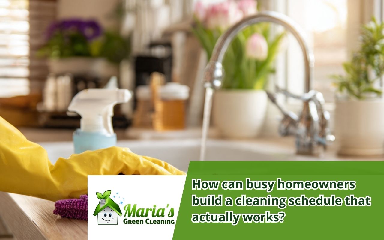 Time-saving cleaning hacks using a grab-and-go supplies caddy