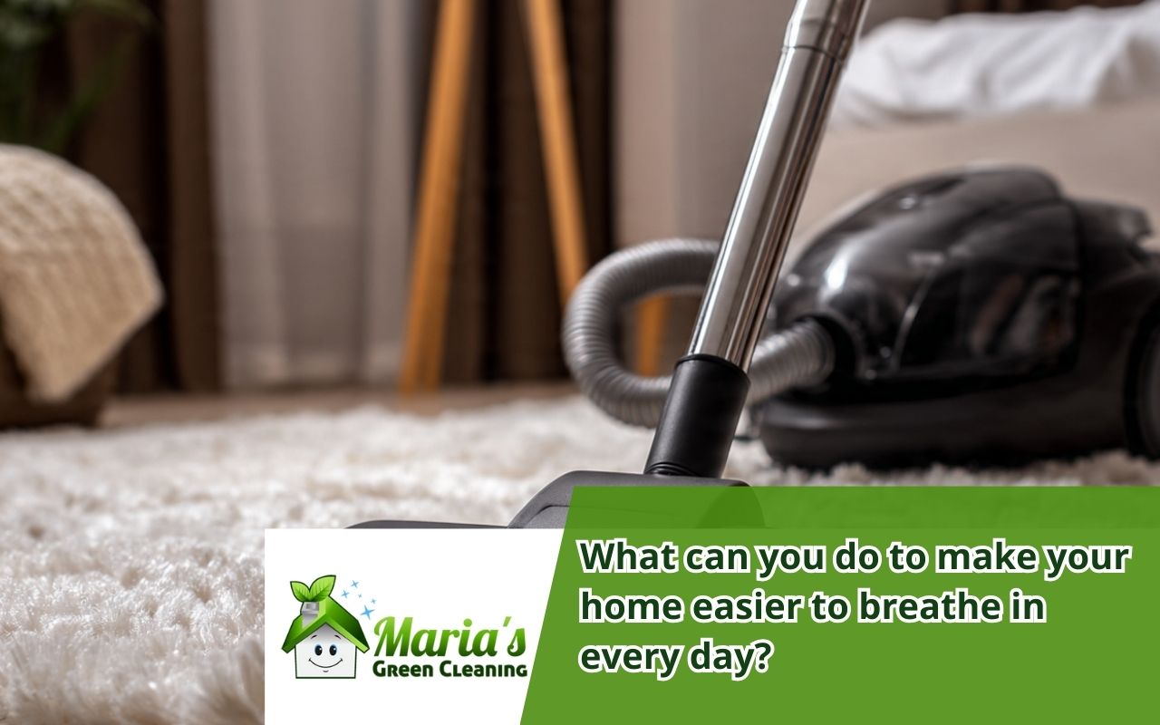 Hypoallergenic cleaning routine with fragrance-free cleaning products