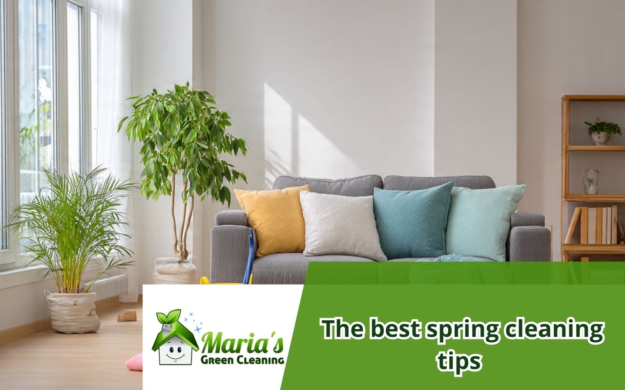 Spring cleaning tips for a bright, clutter-free living room