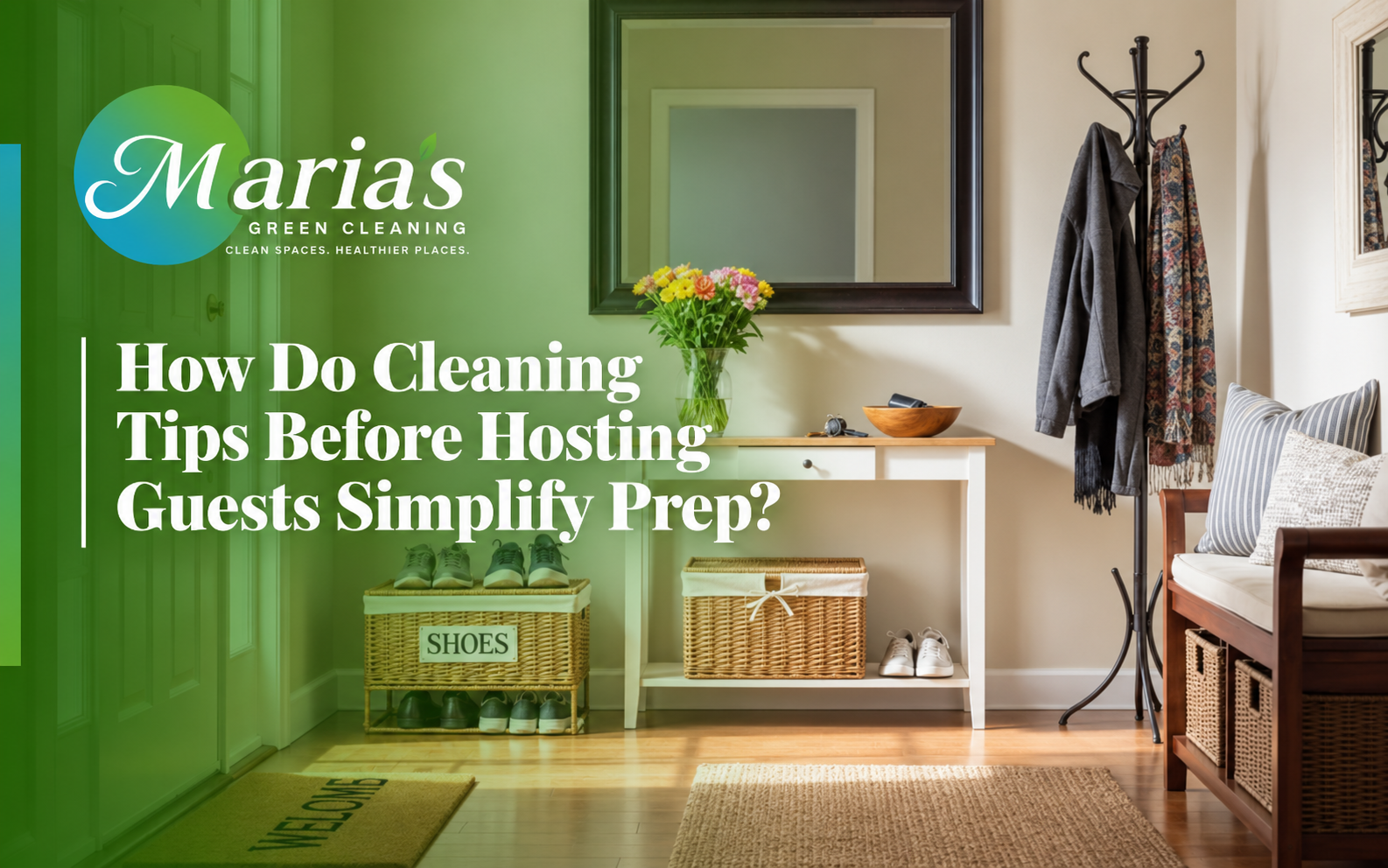 Cleaning tips before hosting guests for a clean kitchen