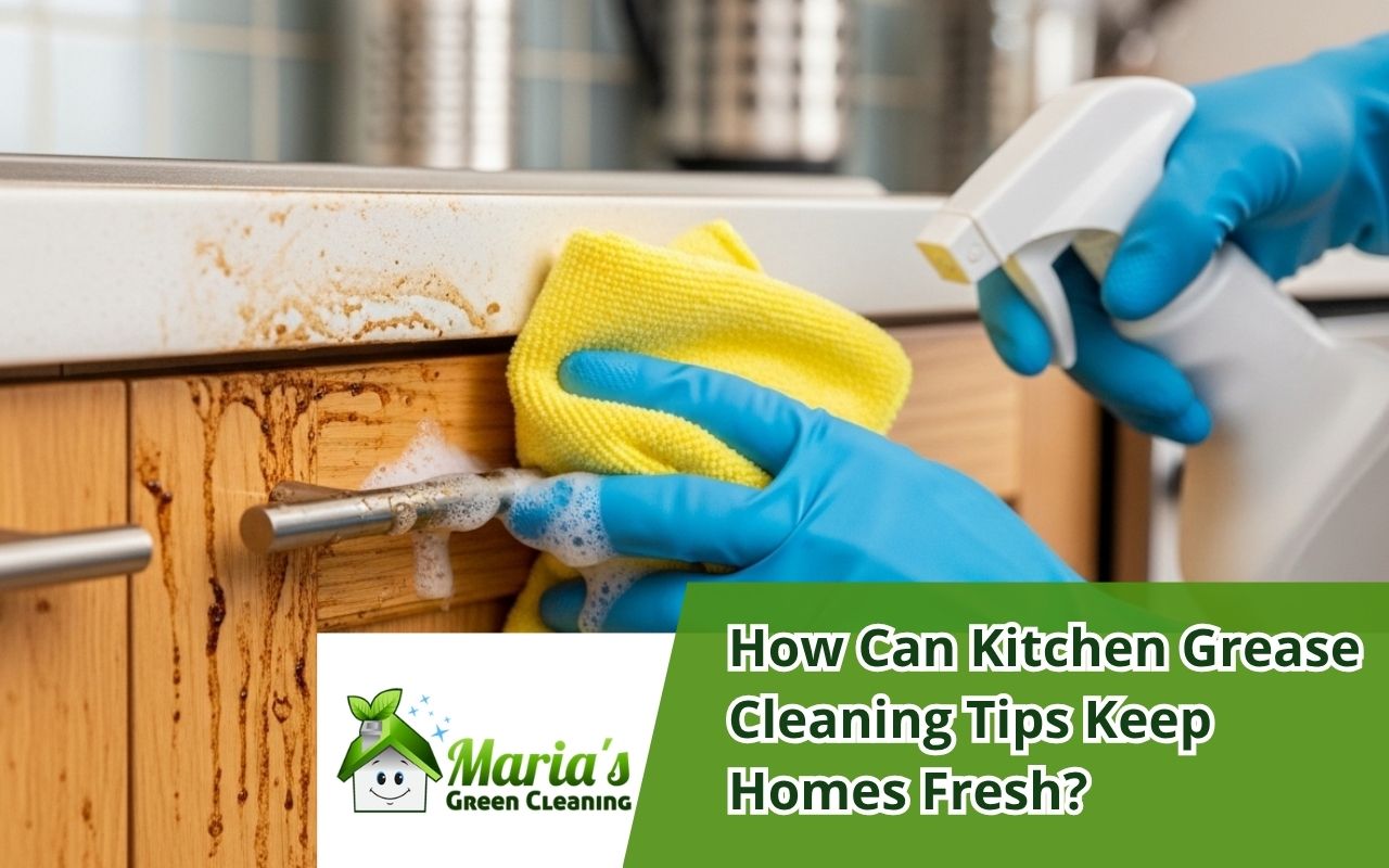Kitchen grease cleaning tips using natural degreaser methods