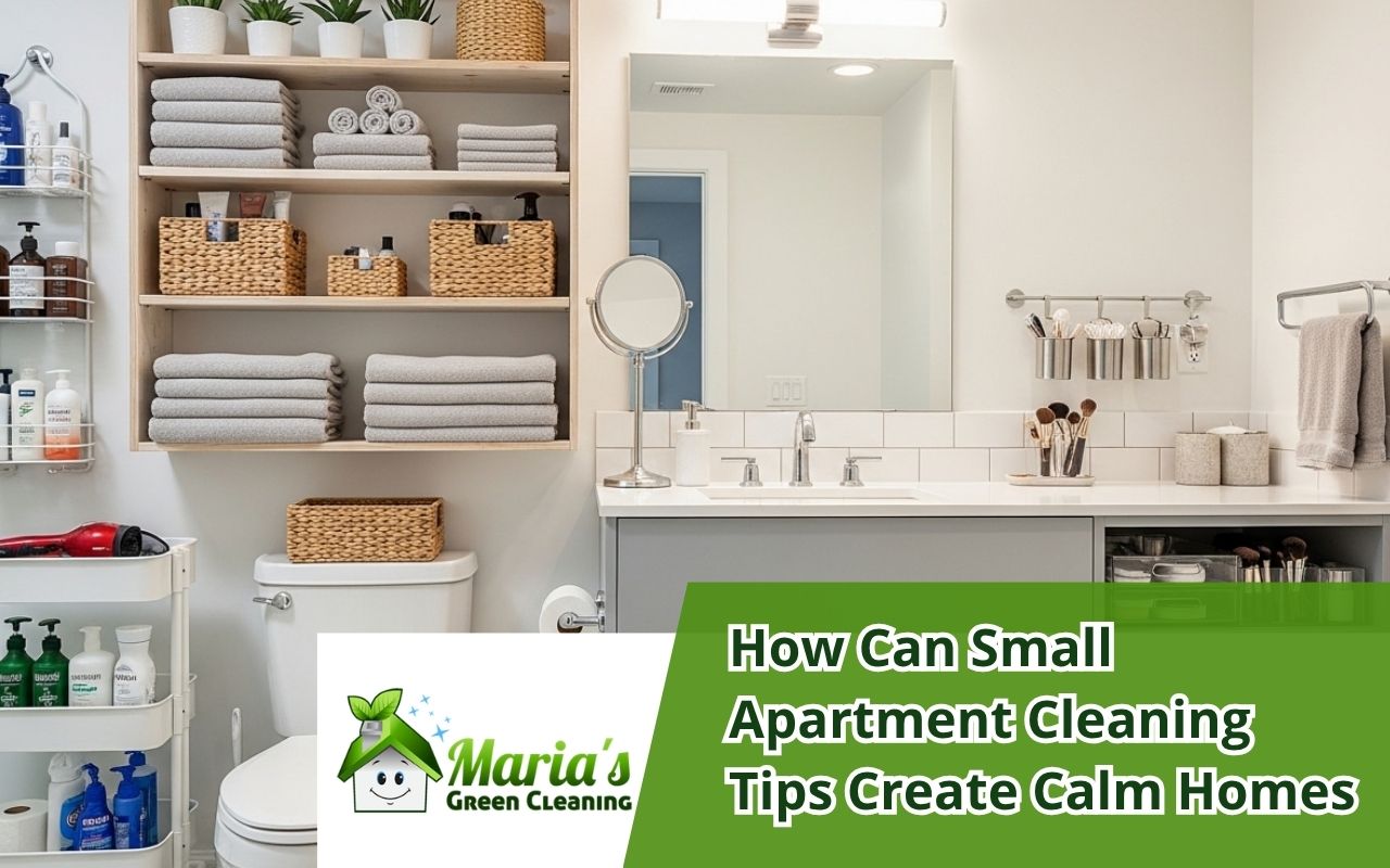 small apartment cleaning tips for a clean and simple kitchen