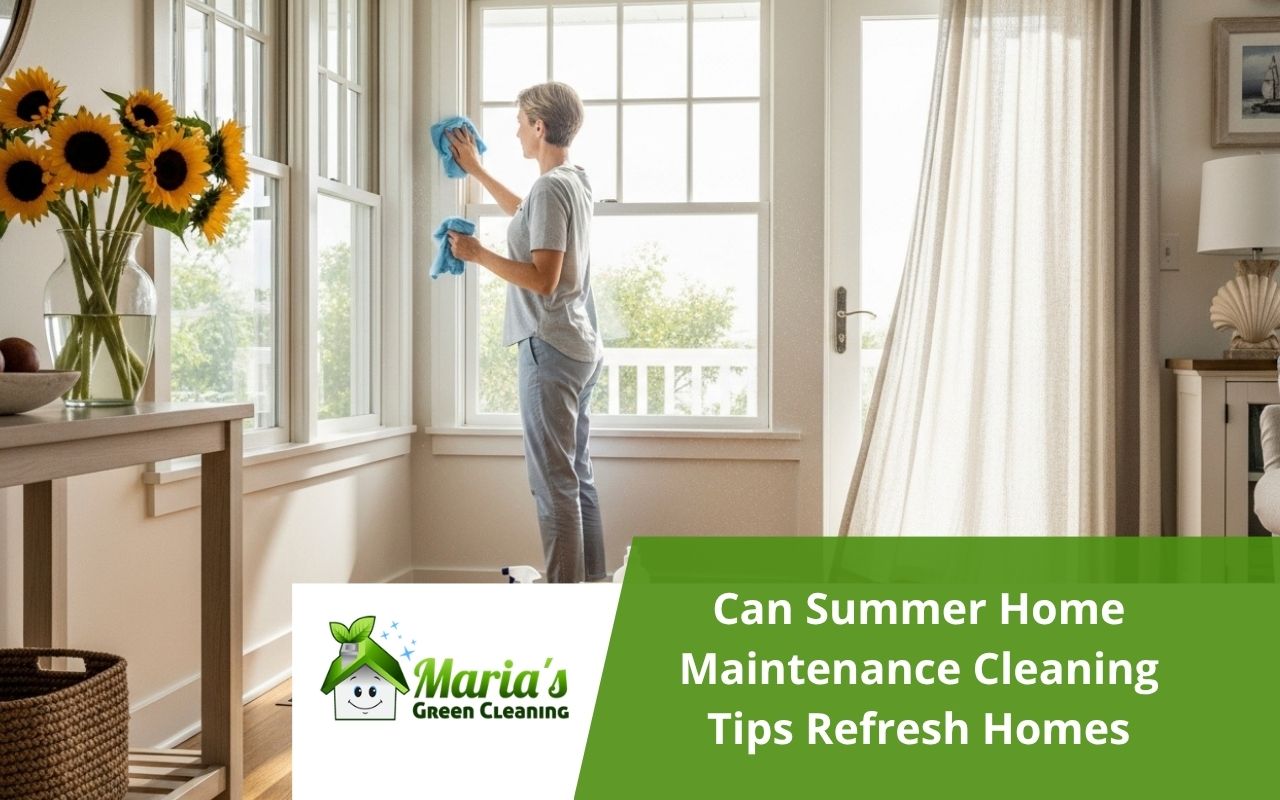 eco-friendly supplies for summer home maintenance cleaning tips